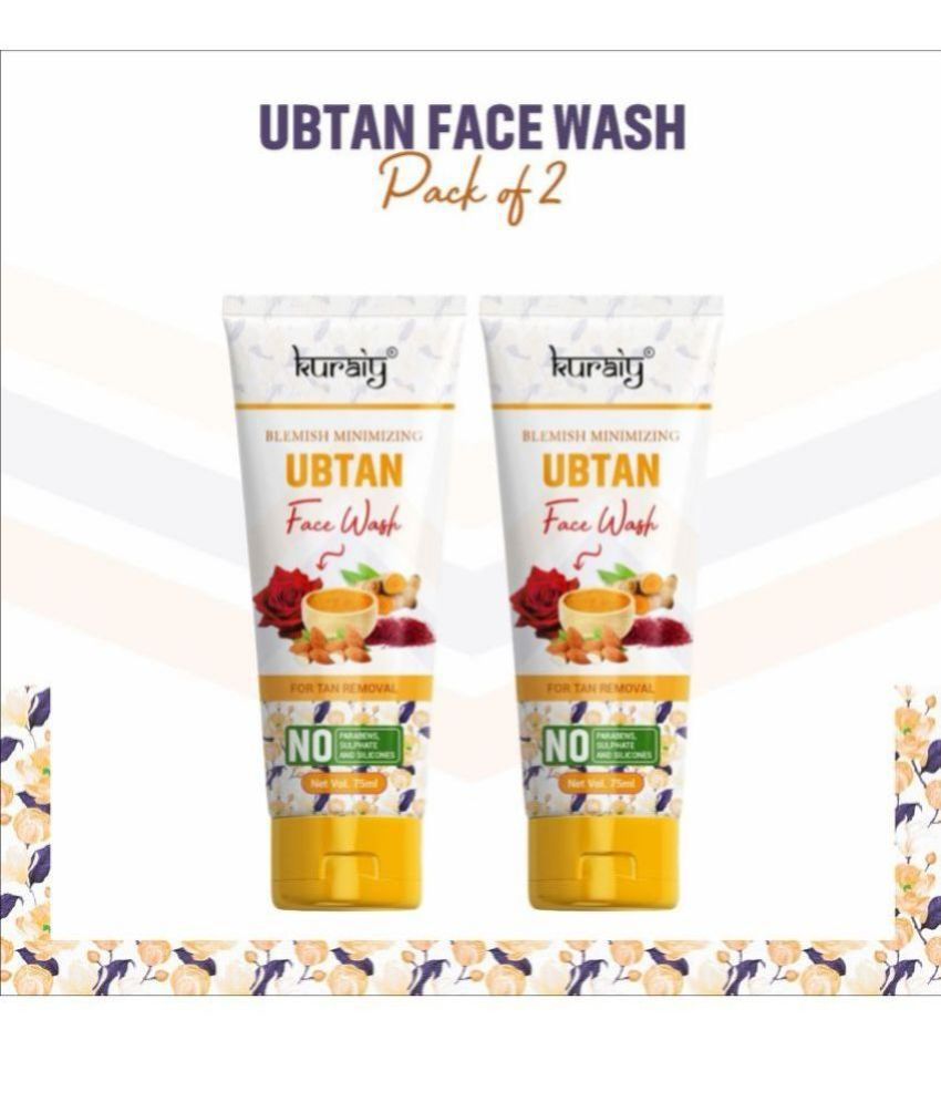     			KURAIY - Tan Removal Face Wash For All Skin Type ( Pack of 2 )