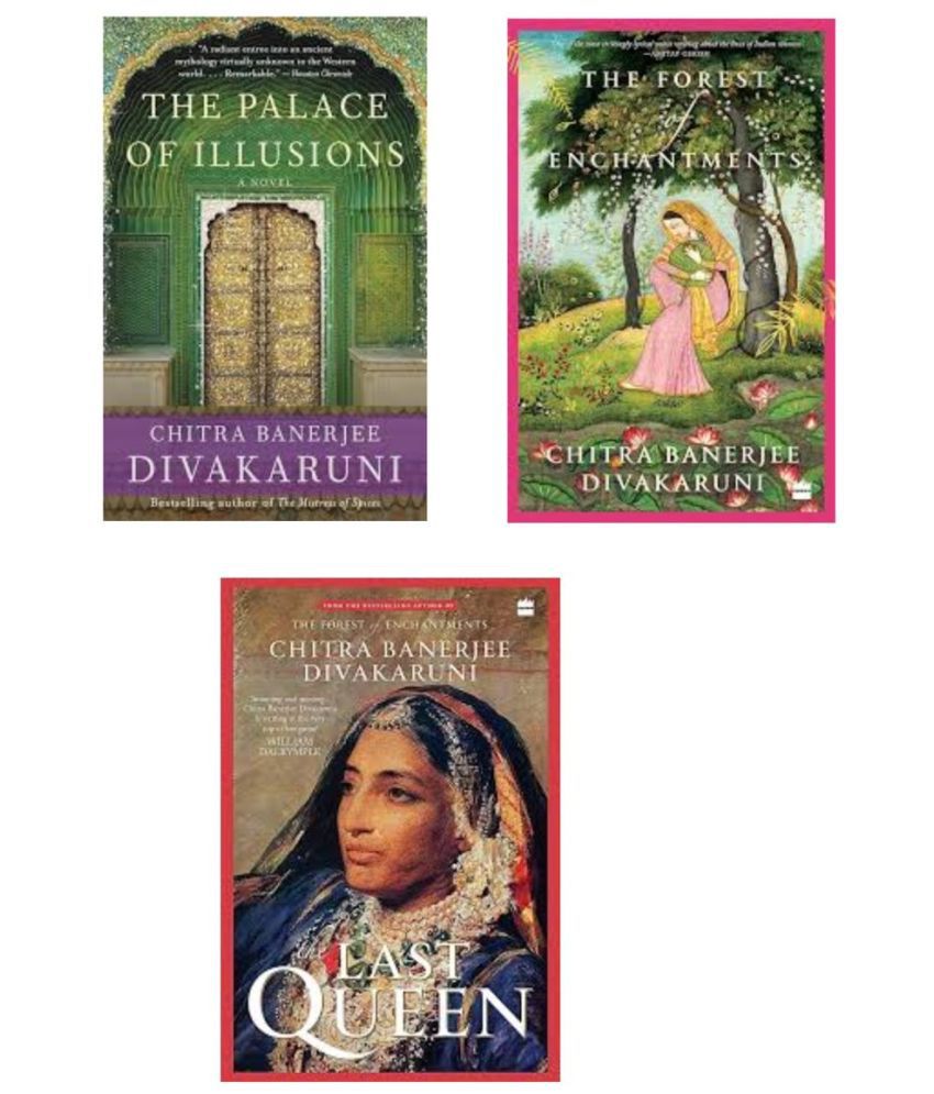     			combo of 3 book the palace & the forest &chitra banerjee