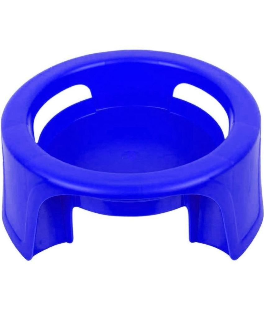     			FIT4CHEF Blue Plastic Matka Stand ( Pack of 1 )