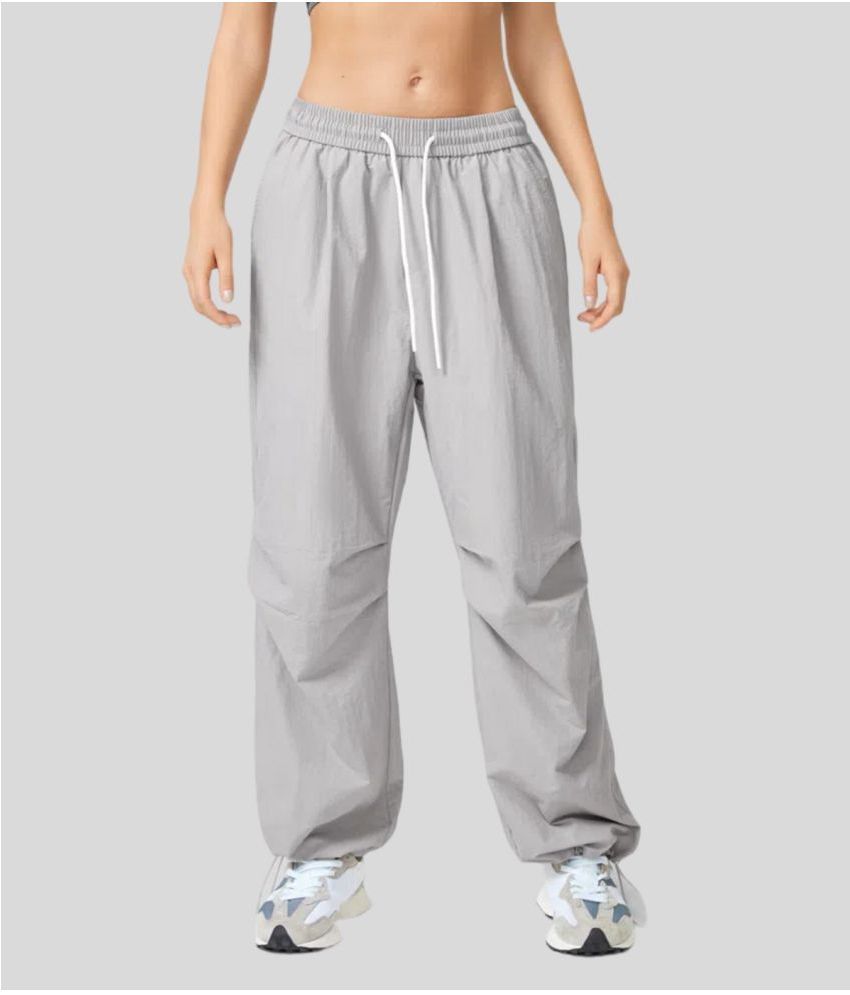     			PPTHEFASHIONHUB Grey Lycra Loose Women's Joggers ( Pack of 1 )