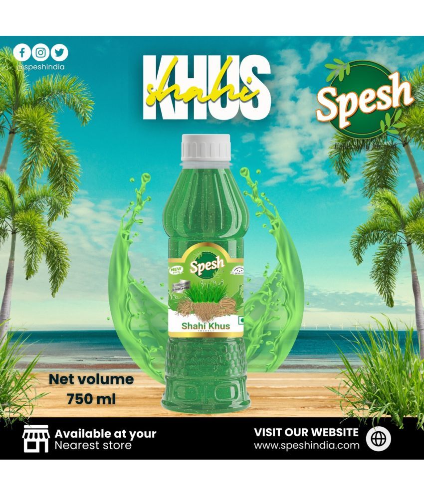     			SPESH SHAHI KHUS Sharbat 750 mL