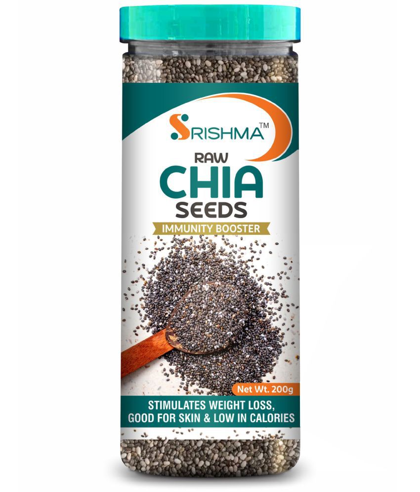     			Srishma Raw Chia Seeds for Weight Loss | Loaded with Omega 3, Zinc & Fiber | Diet Food Chia Seeds