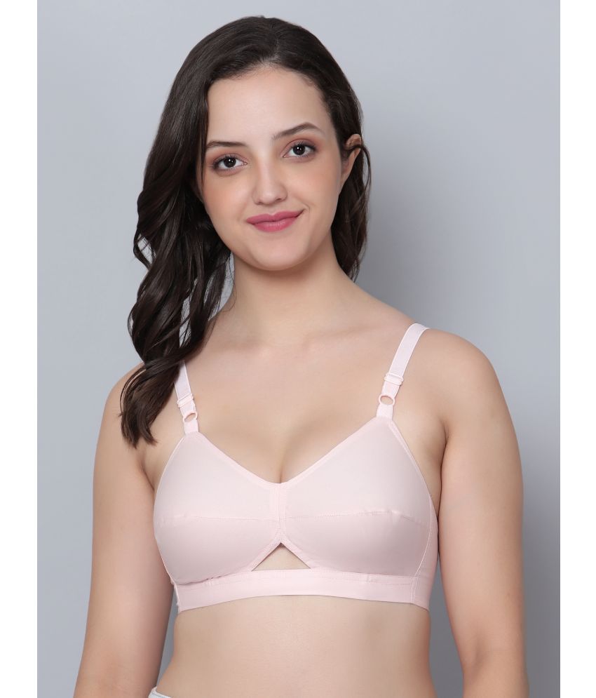     			AIMLY Cotton Women's Everyday Bra ( Pink ) AL_Juhi_Karishma_P1