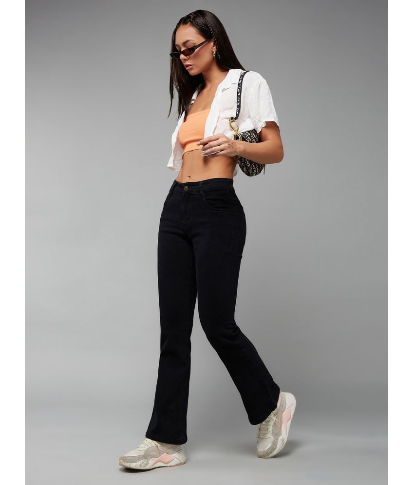     			Dolce Crudo - Black Denim Bootcut Women's Jeans ( Pack of 1 )