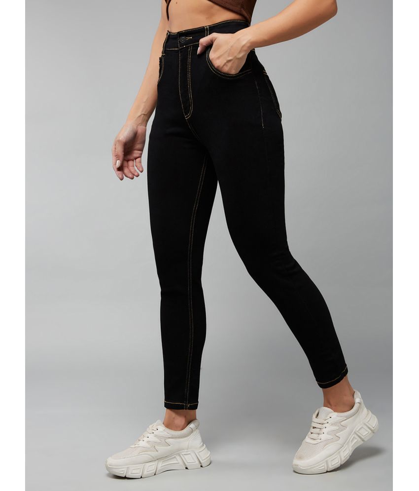     			Dolce Crudo - Black Denim Skinny Fit Women's Jeans ( Pack of 1 )
