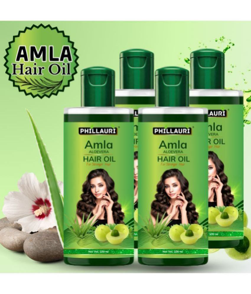     			Phillauri Anti Dandruff Amla Oil 400 ml ( Pack of 4 )