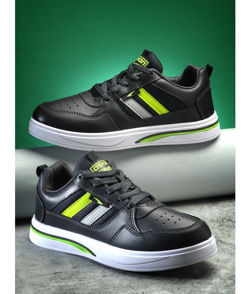     			ASIAN SYDNEY-02 Dark Grey Men's Sneakers