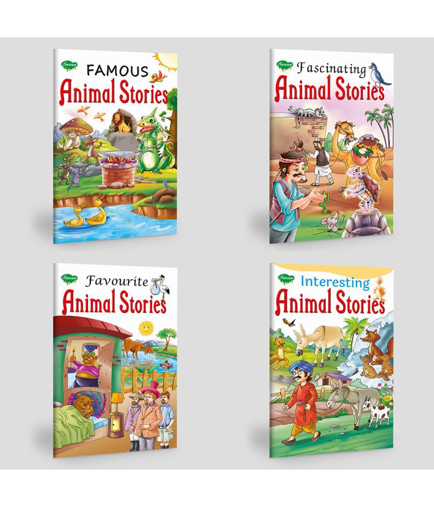     			Animal Stories, Fascinating Animal Stories, Favourite Animal Stories, Interesting Animal Stories | Set Of 4 Story Books Famous By Sawan (Paperback, Manoj Publications Editorial Board)