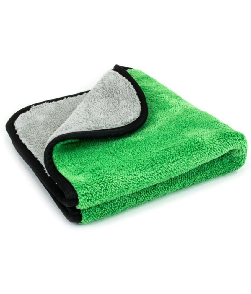     			Auto Hub Green 800 GSM Drying Towel For Automobile ( Pack of 1 )