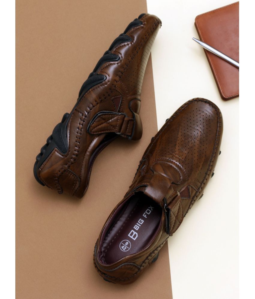     			Big Fox - Brown Men's Sandals