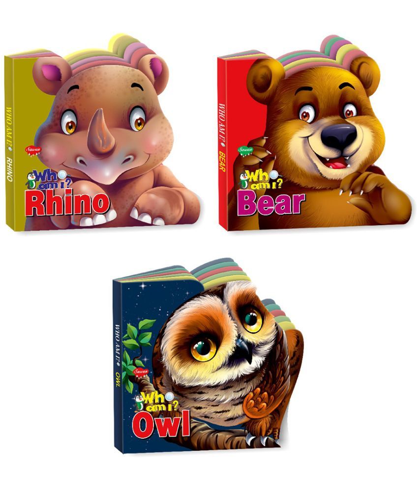     			Rhinoceros, Bear, Owl | Set Of 3 Story Books By Sawan (Board Book, Manoj Publications Editorial Board)