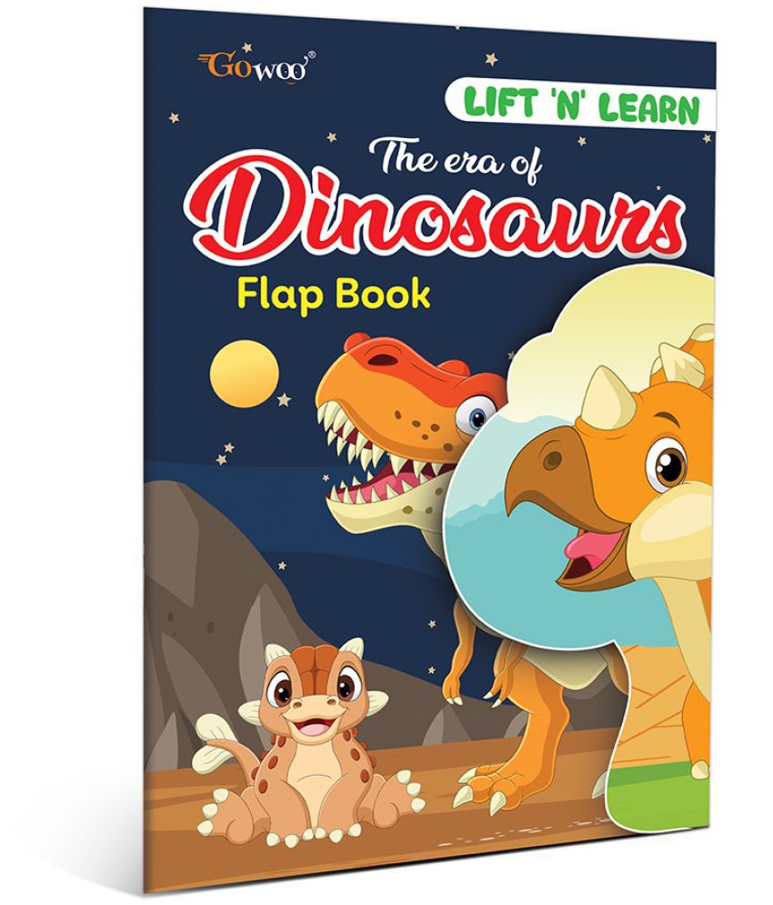     			"The Era of Dinosaurs Flap Book: Adventure book for kids, learning Colorful book, Jurassic adventure for children, Kids activity book for Ages 3-12"