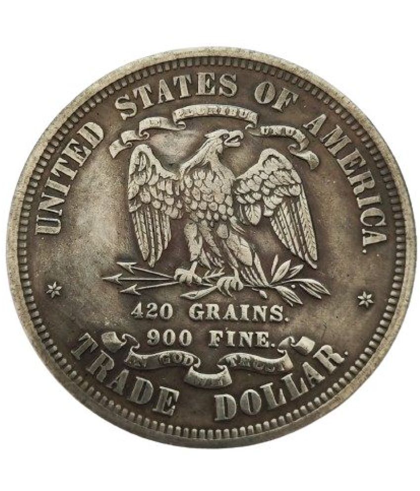    			Very Rare 1873 Liberty USA Trade Dollar Coin