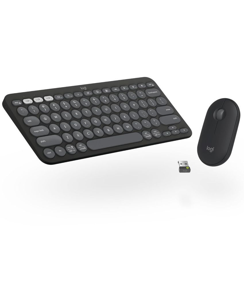     			Zebronics Black Wireless Keyboard Mouse Combo