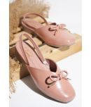 JM Looks Peach Women's Flats