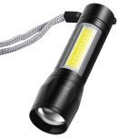 MZ - 2W Rechargeable Flashlight Torch ( Pack of 1 )