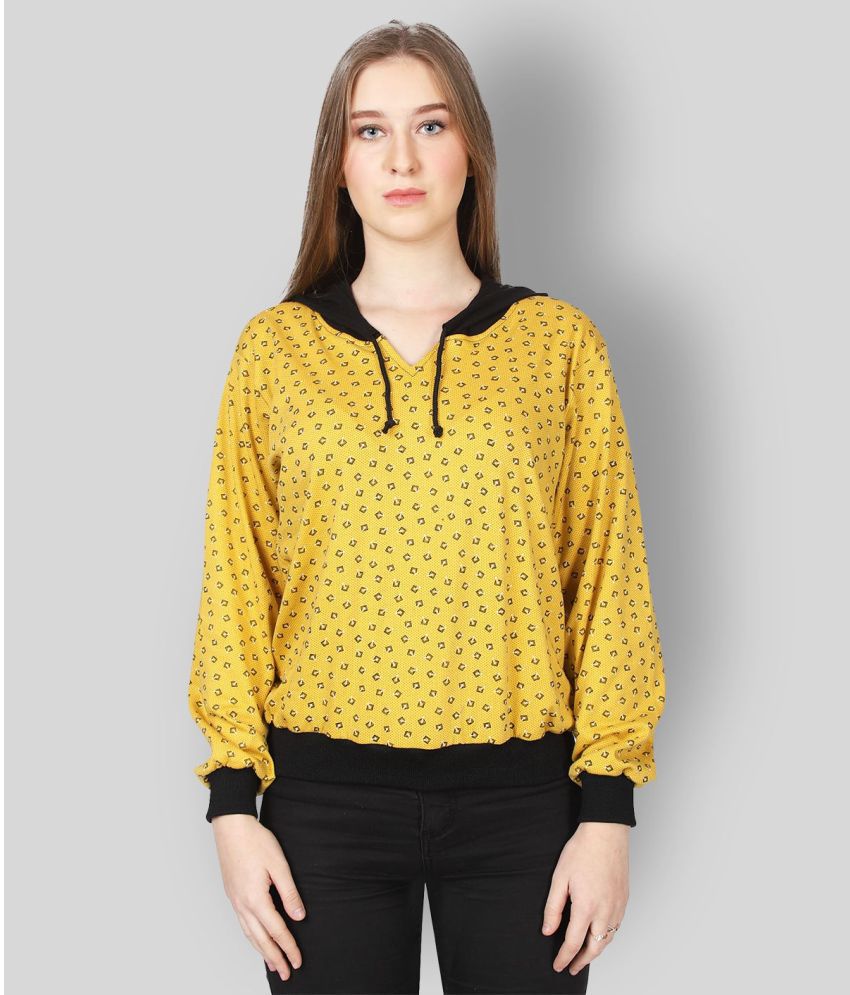     			Affair Yellow Cotton Regular Fit Women's T-Shirt ( Pack of 1 )