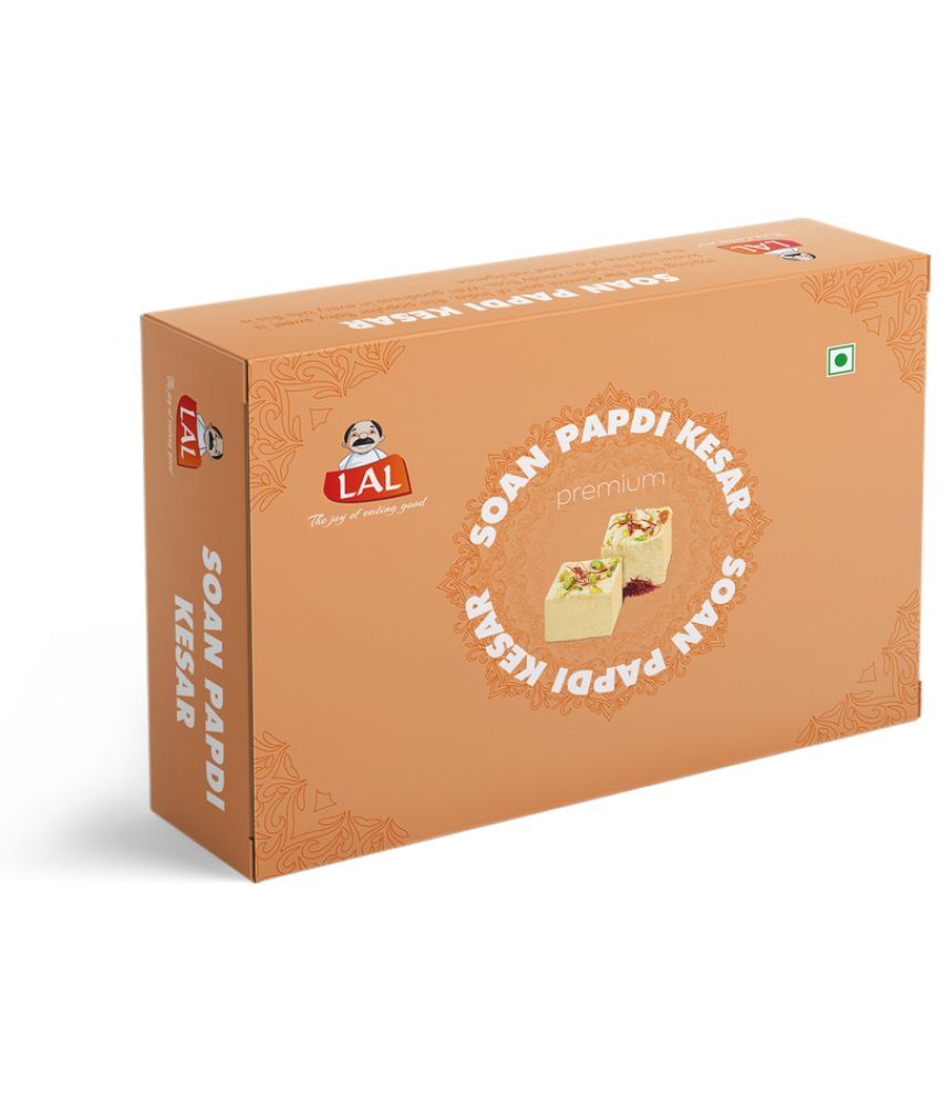     			Lal Sweets Soan Papdi Kesar 400g