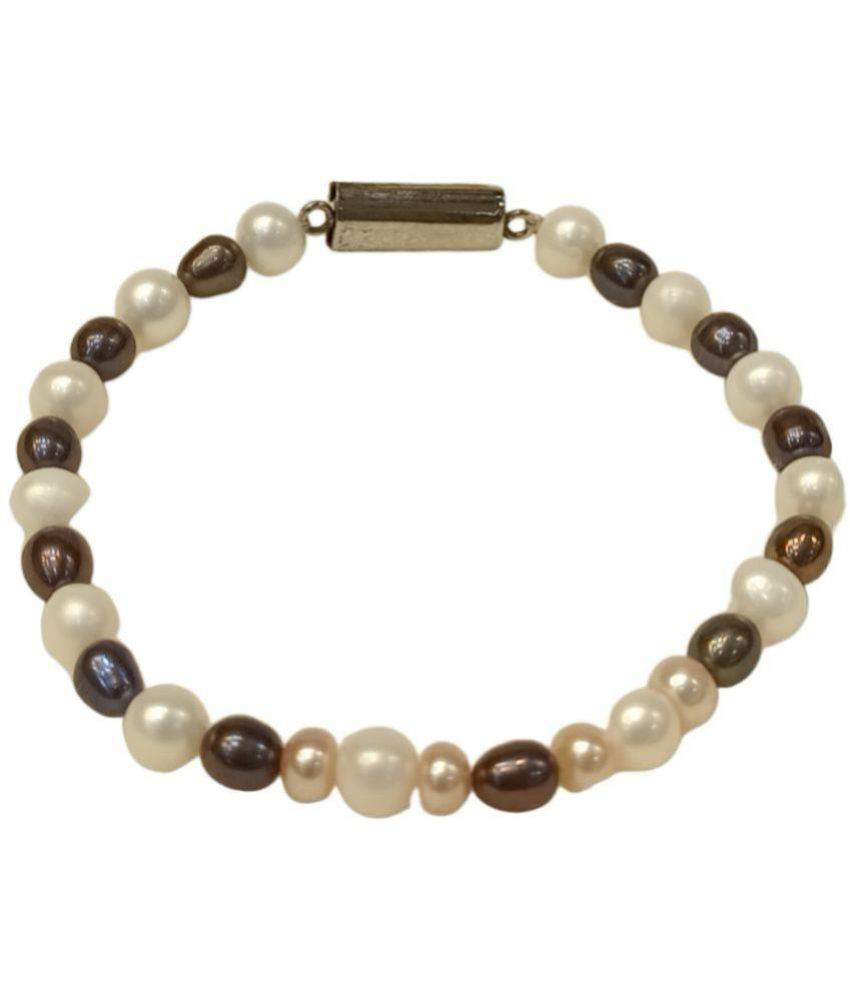     			Mannatraj Pearls & Jewellers Black Bracelet ( Pack of 1 )