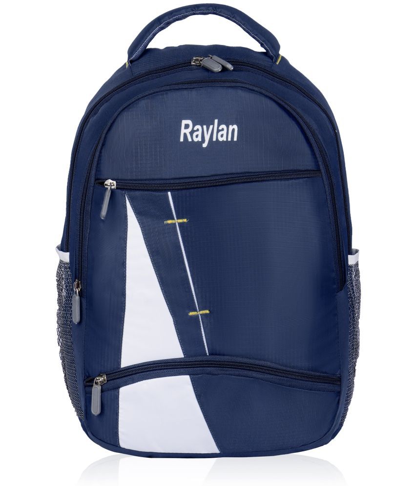     			Raylan Blue Polyester Backpack ( 35 Ltrs )