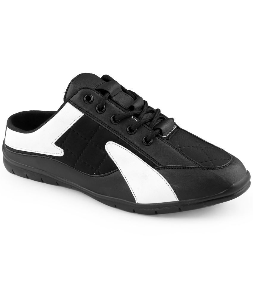     			Wixom Black Men's Lifestyle Shoes