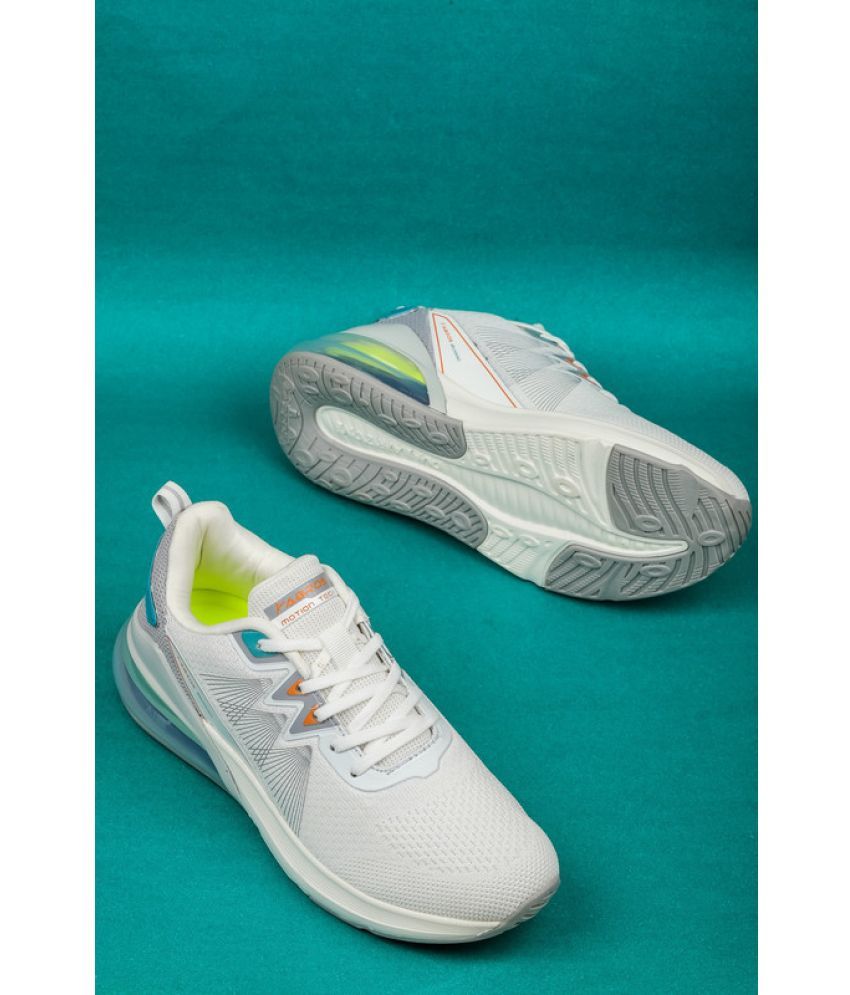     			Abros FANG White Men's Sports Running Shoes