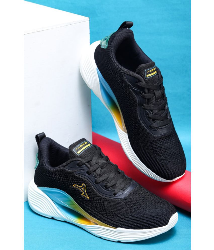     			Abros INTER CEPTOR-2 Black Men's Sports Running Shoes