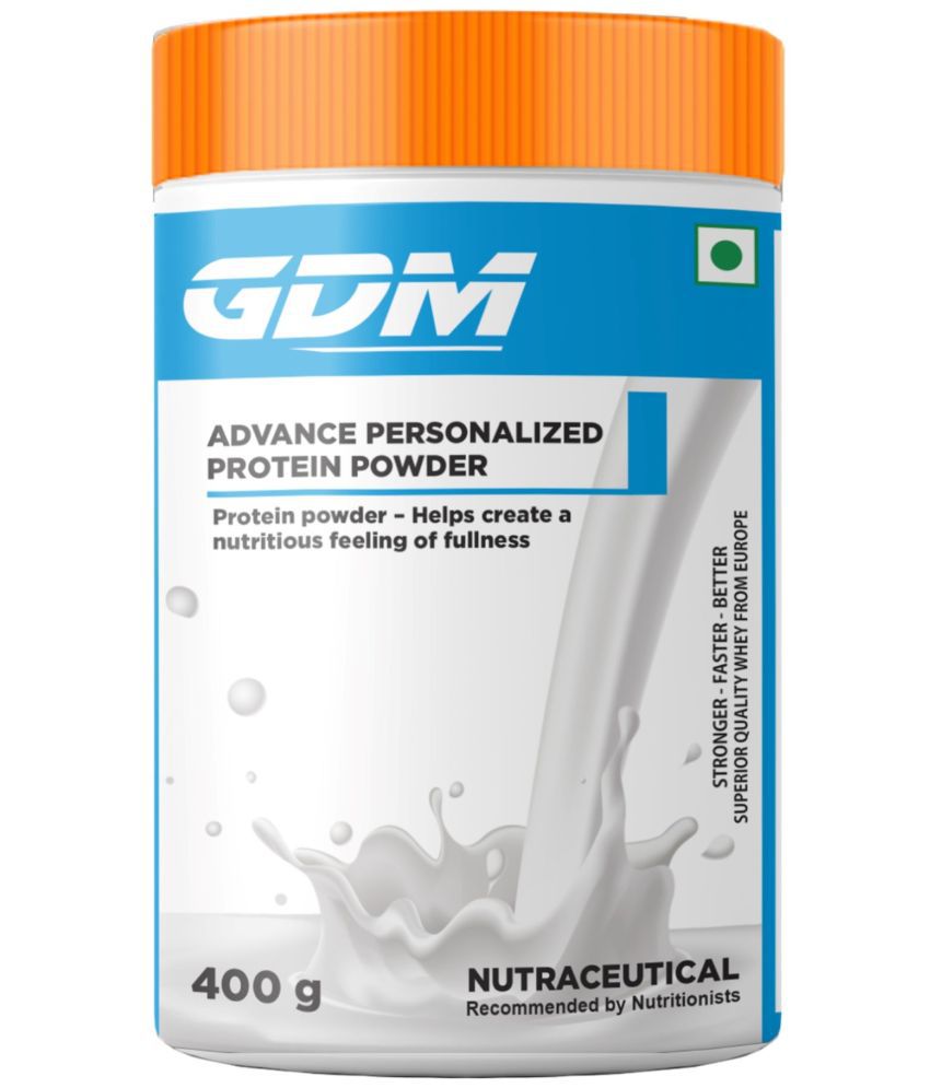     			GDM NUTRACEUTICALS LLP Advance Personalized Protein Powder 400 gm Meal Replacement Powder