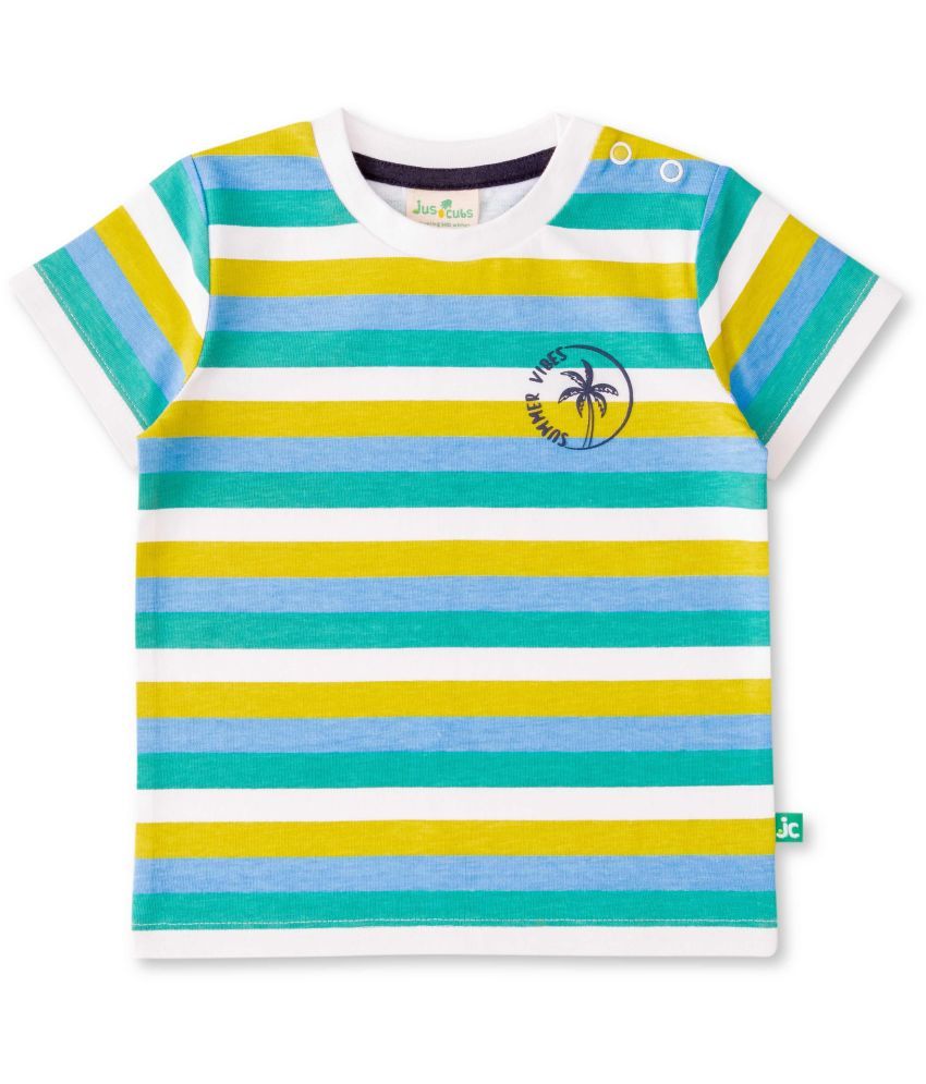     			Juscubs Pack of 1 Boys Cotton T-Shirt ( Multicolor )