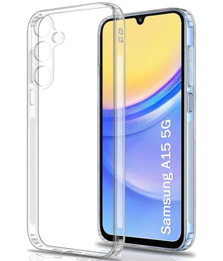     			Kosher Traders Plain Cases Compatible For Silicon Samsung Galaxy A15 ( Pack of 1 )