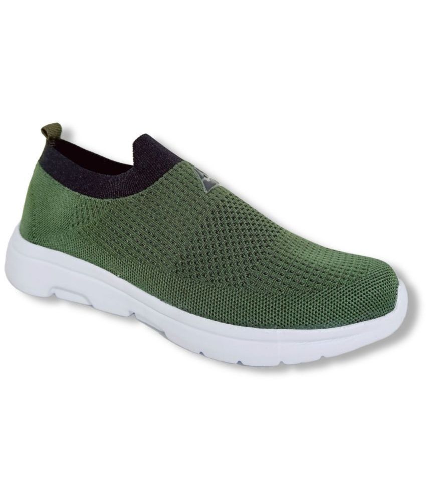     			RICKENBAC Green Men's Sports Running Shoes