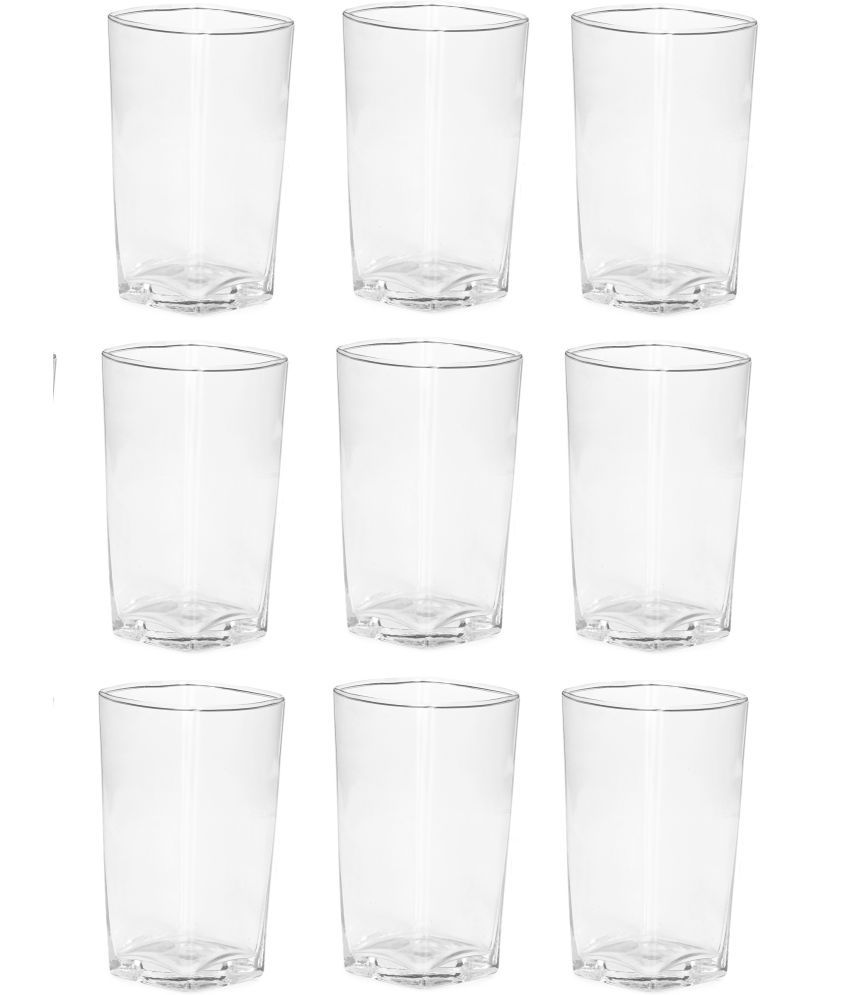     			1st Time C-136 Glass Glasses 350 ml ( Pack of 9 )