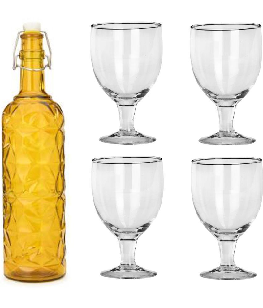     			1st Time Glass & Bottle Glass Glasses 180 ml ( Pack of 5 )