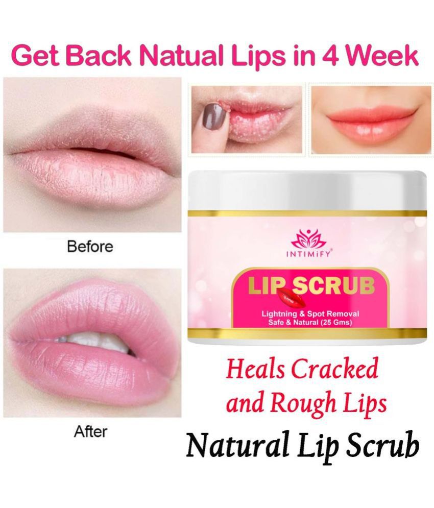     			Intimify Lip Scrub, Lip Care, Lip Balm, beetroot lip serum Lip Plumper Balm pink