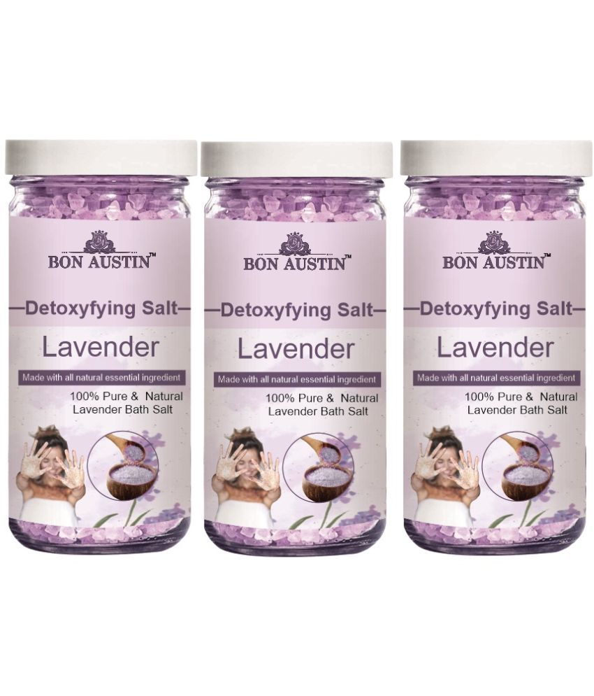     			Bon Austin Bath Salt Crystal Lavender bath Salt 200 g Pack of 3