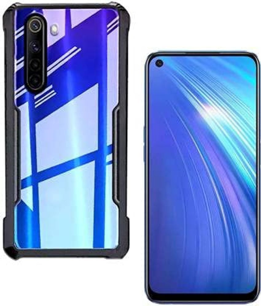     			Kosher Traders Shock Proof Case Compatible For Polycarbonate REALME 6 ( Pack of 1 )