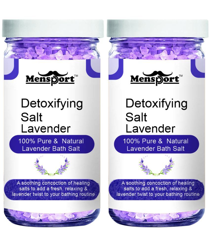     			Mensport Bath Salt Crystal Lavender bath Salt 200 g Pack of 2