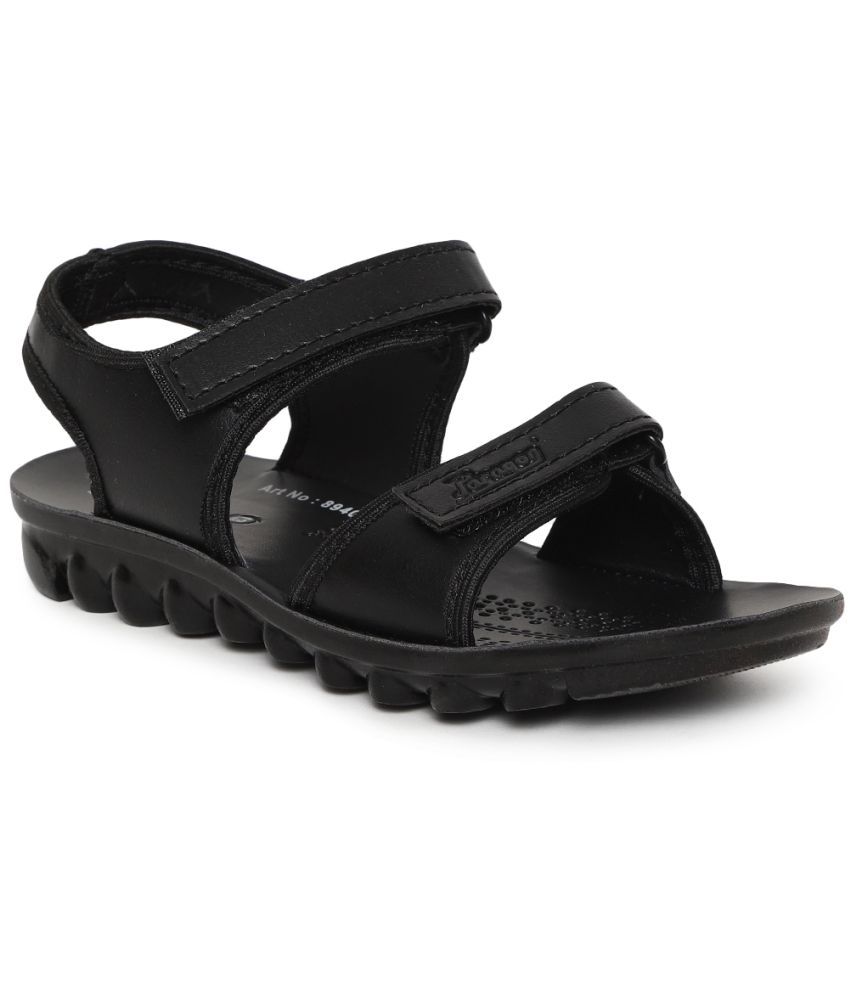     			Paragon P-Toes Boys Black Sandals