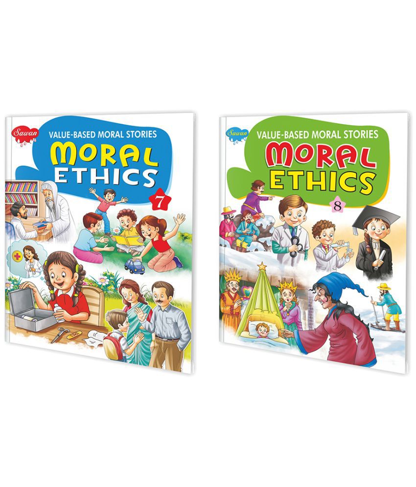     			Set of 2 Books | Value-Based Moral Stories |Moral Ethics–7 and 8