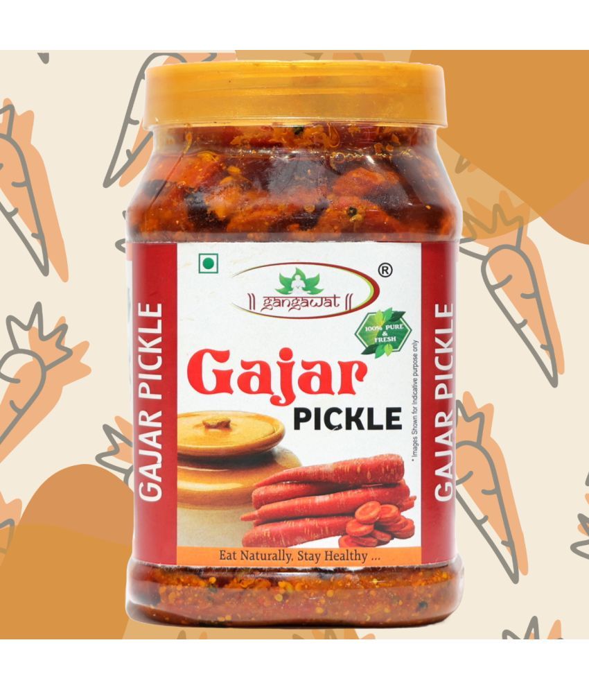     			gangawat gajar Vegetable Pickle 800 g