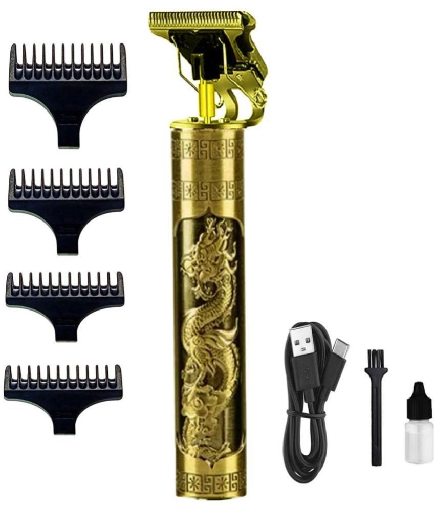     			geemy Dragon Vintage USB Multicolor Cordless Beard Trimmer With 45 minutes Runtime