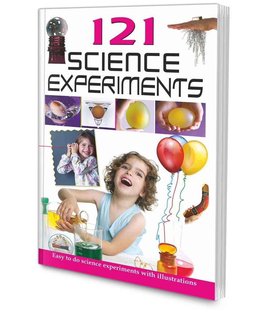     			121 Science Experiments (With Illustrations) (Single Colour) |Science Experiments Learning Book