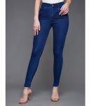 Miss Chase - Navy Blue Denim Skinny Fit Women's Jeans ( Pack of 1 )