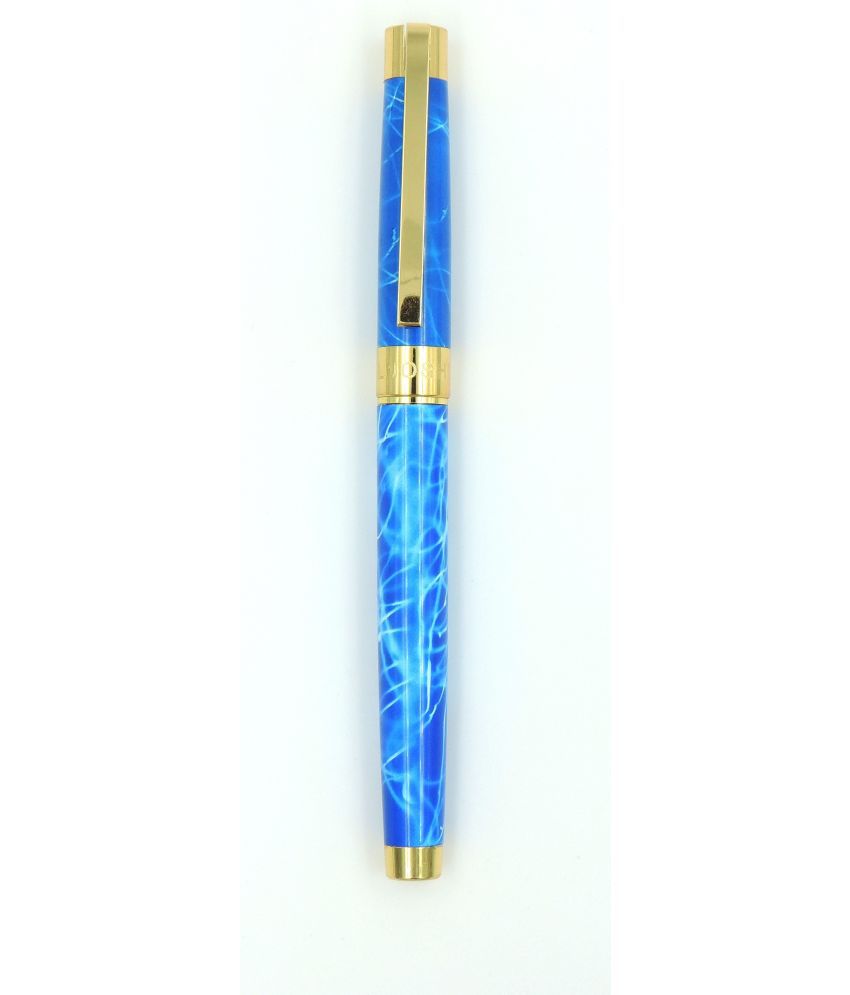     			Epraiser Blue Roller Ball Pen ( Pack of 1 )