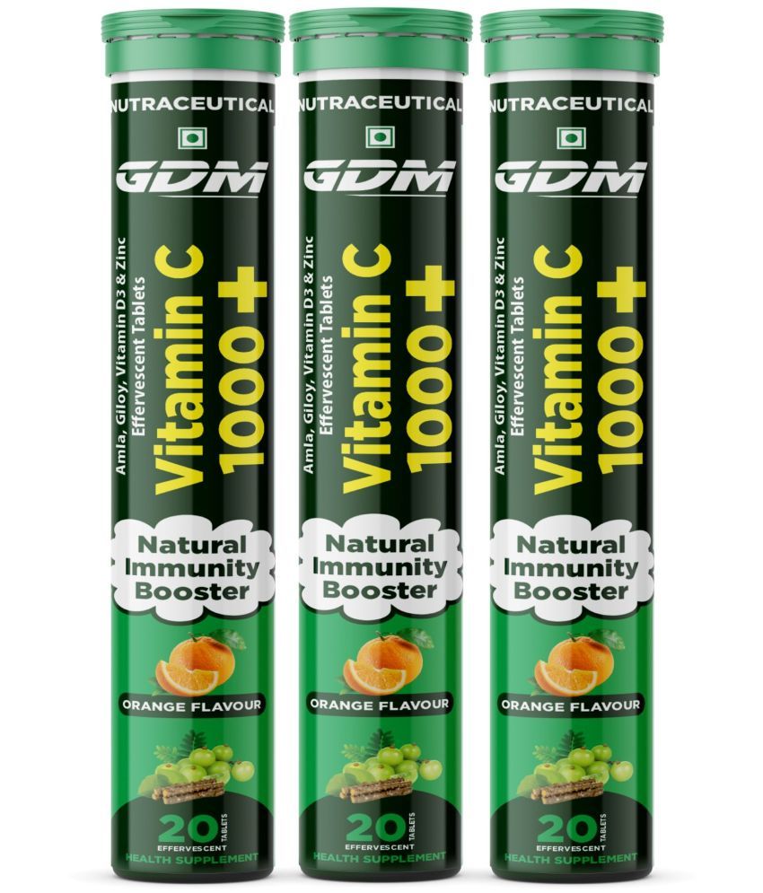     			GDM NUTRACEUTICALS LLP Vitamin C ( Pack of 3 )