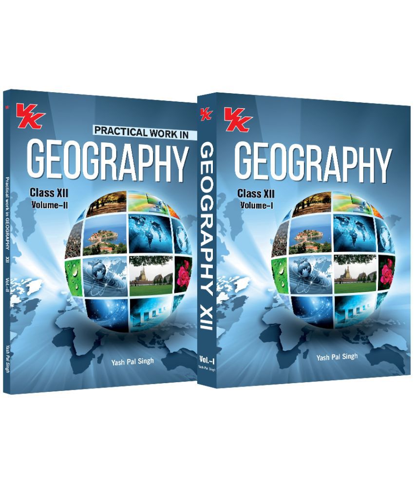     			Geography (Vol-I & Vol-II) Book for Class 12 | CBSE (NCERT Solved) | Examination 2024-25 | by VK Global Publications
