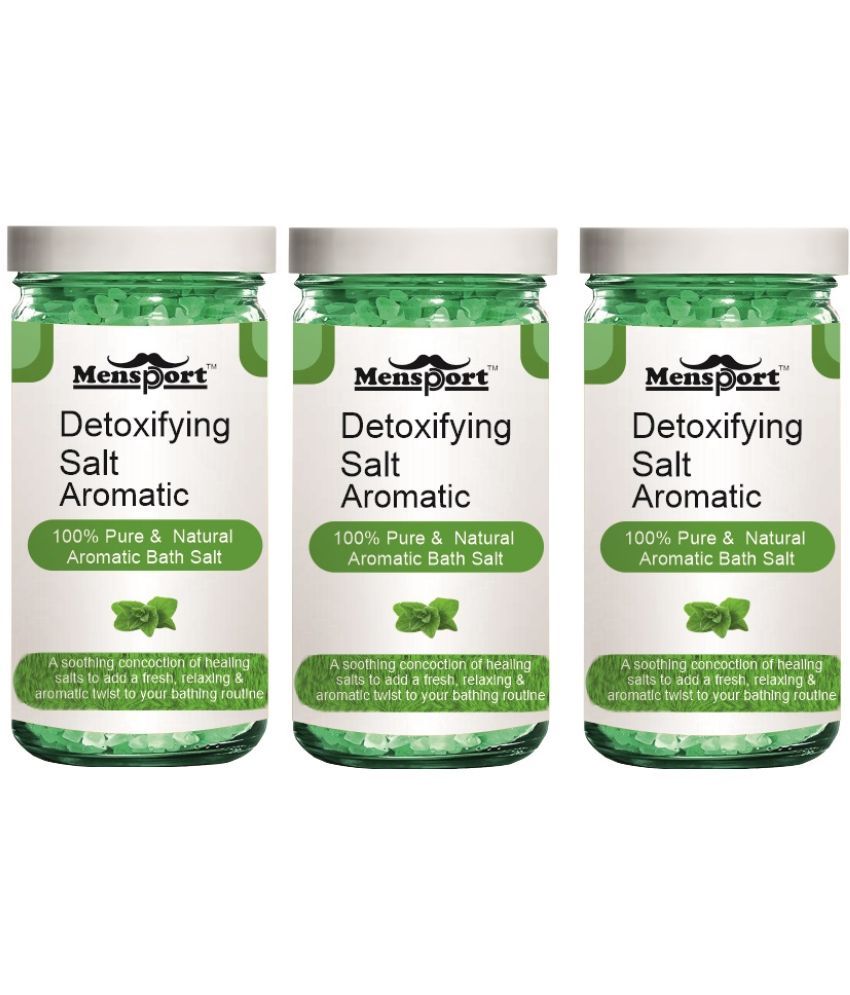     			Mensport Bath Salt Crystal Aromatic bath Salt 200 g Pack of 3