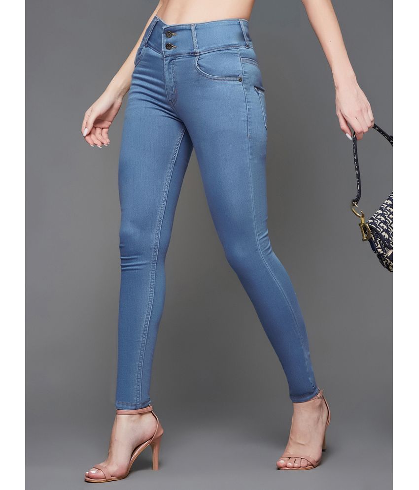     			Miss Chase - Blue Denim Skinny Fit Women's Jeans ( Pack of 1 )