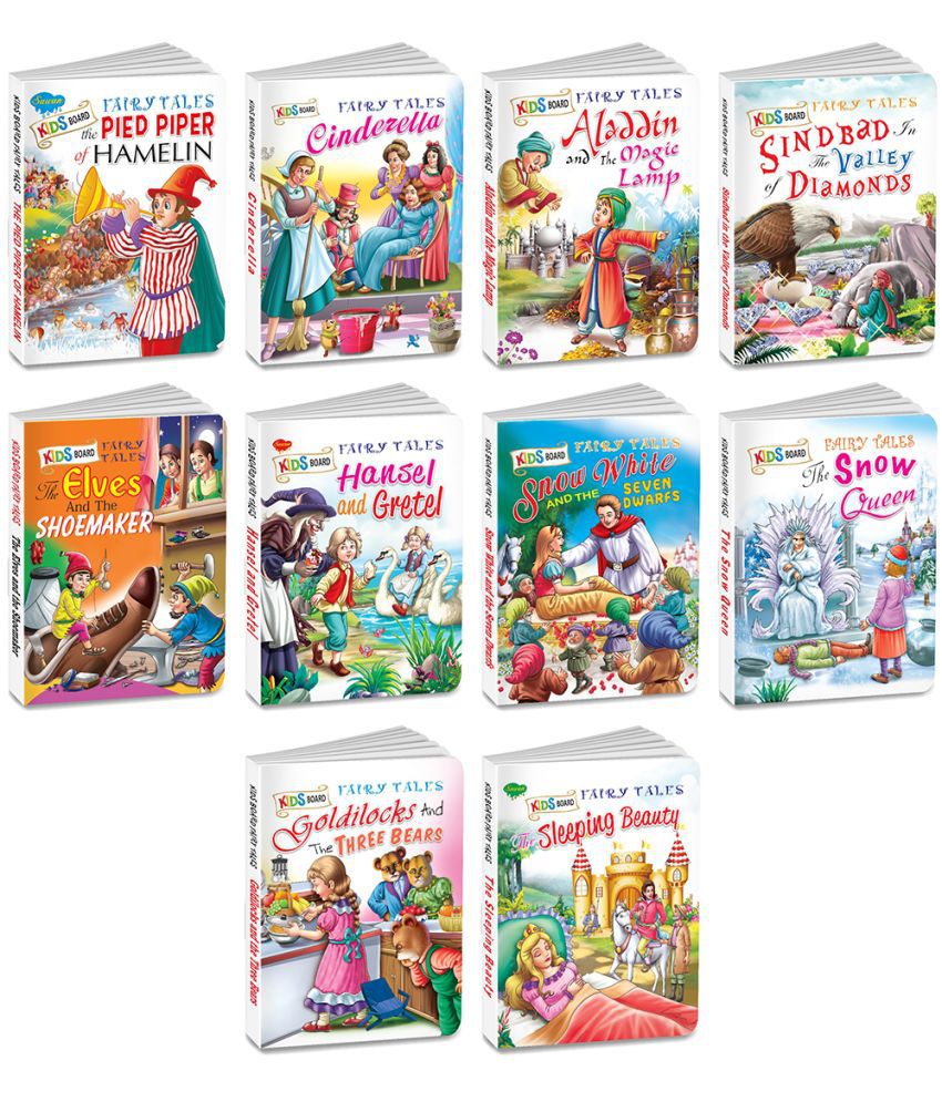     			My First Kids Board Fairy tale Combo of 10 Books | Set of 10 Board Books (v3)