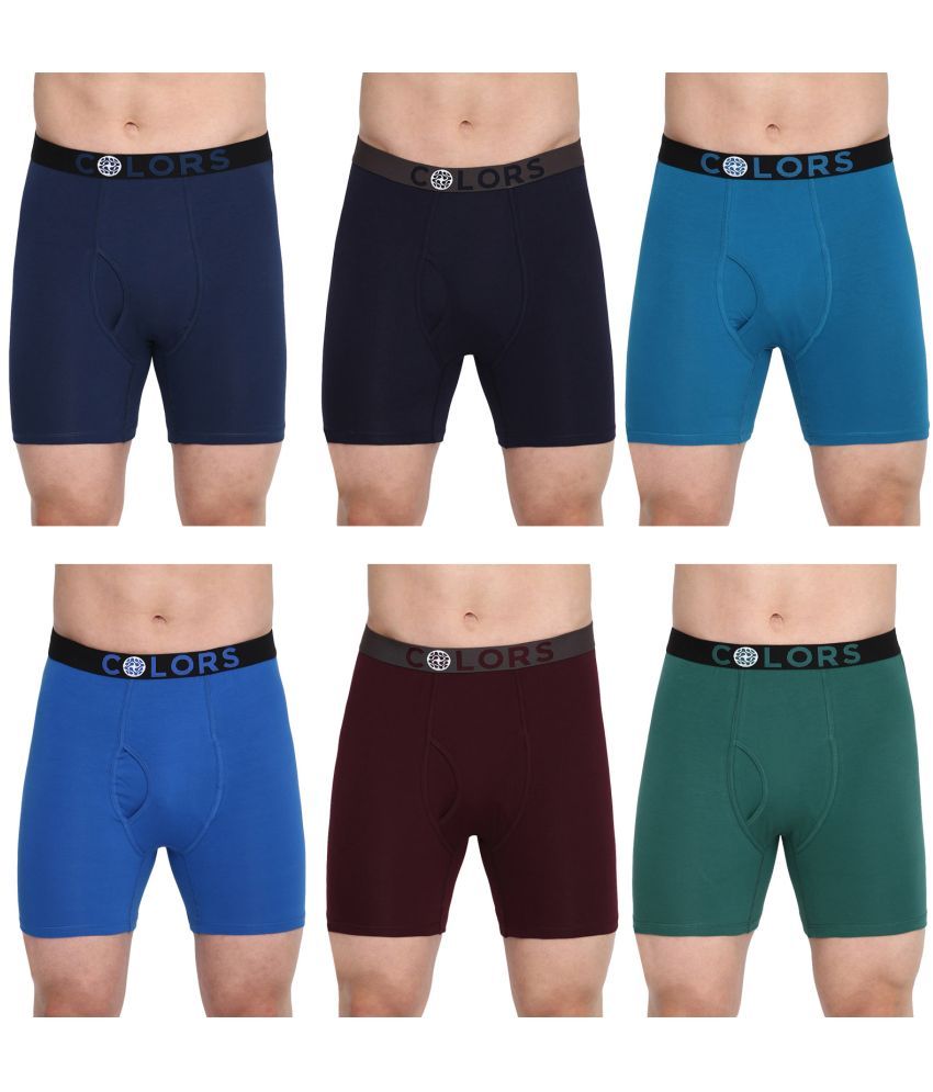     			COLORS by Rupa Frontline Multicolor Cotton Men's Briefs ( Pack of 6 )